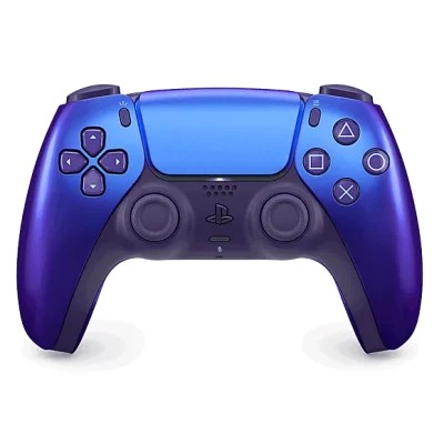 دسته PS5 آبی کروم