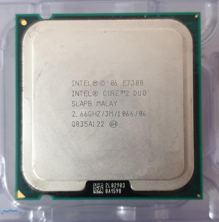 سی پی یو INTEL E7500/E7400/E7300 سوکت ۷۷۵ - شهرکامپیوتر