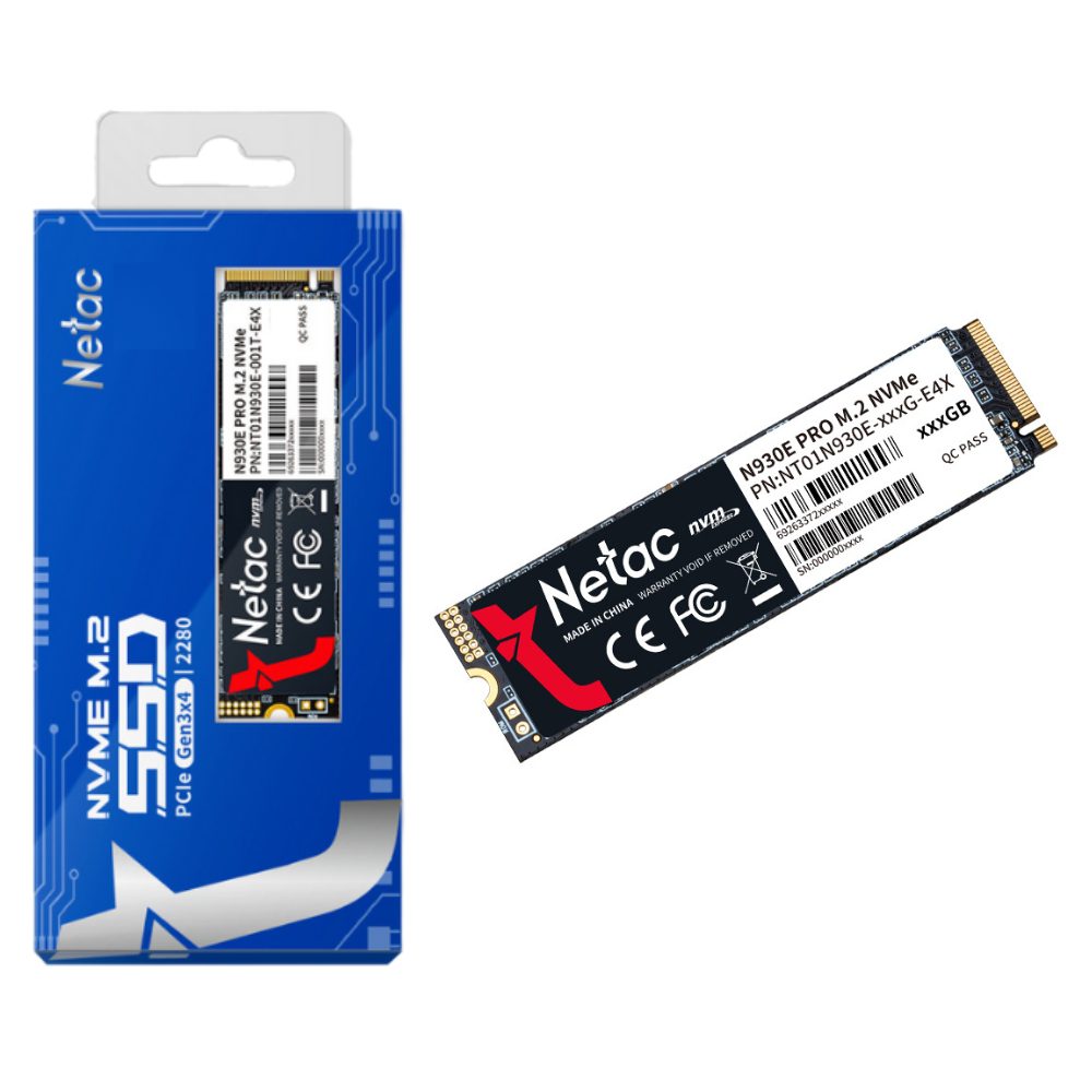 Netac N930E PRO 256GB M.2 2280 NVMe SSD