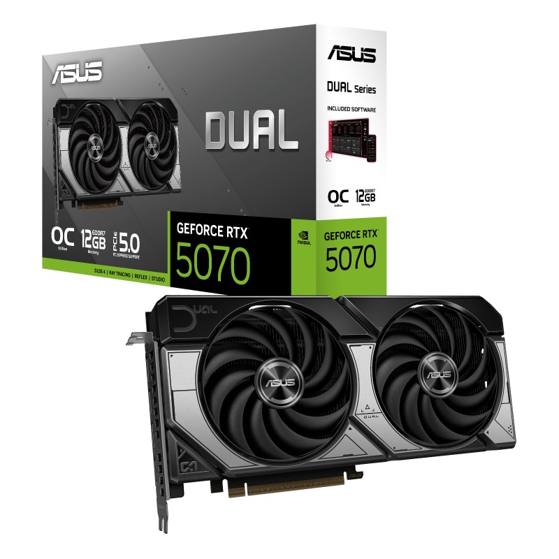 5070 Dual OC 12GB گرافیک ایسوس مدل