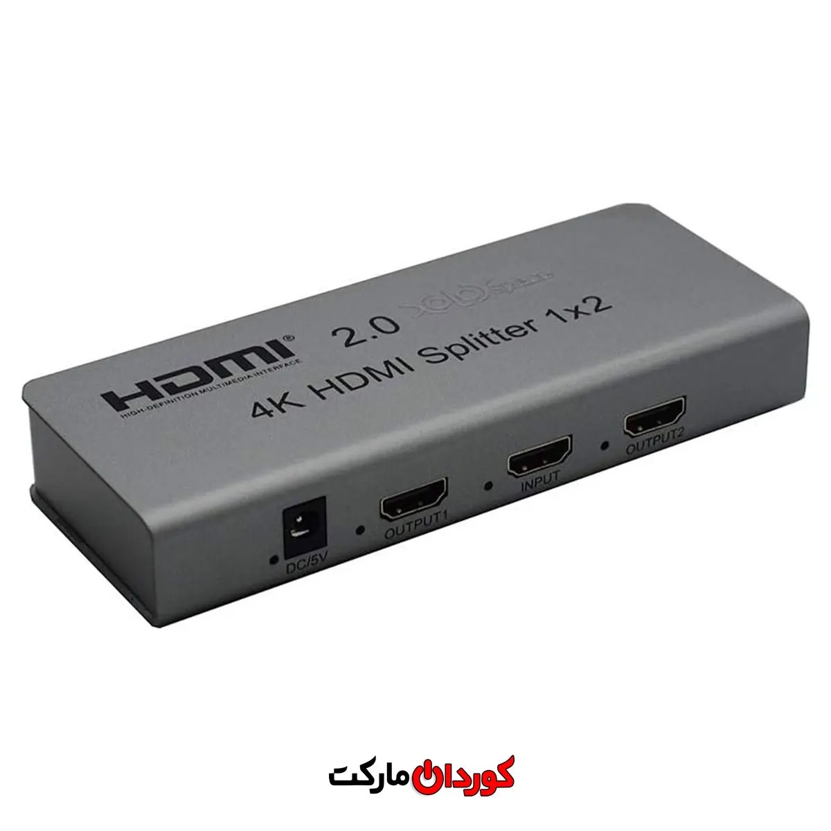 اسپلیتر2پورت4K 60Hz splitter HDMI مدل XOLORspace
