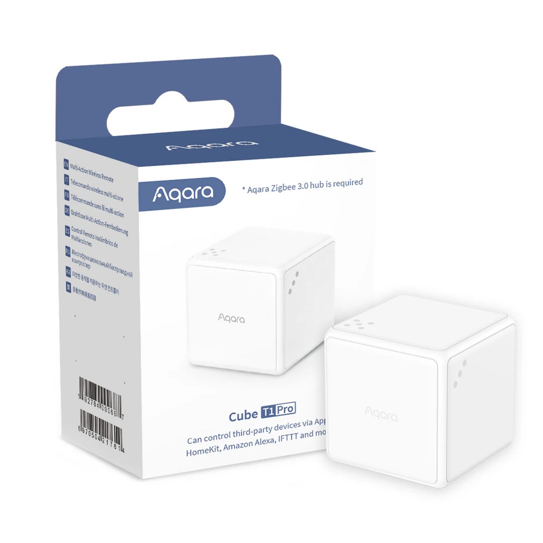 کنترولر هوشمند سیستم خانه هوشمند آکارا مدل Aqara Smart Cube T1 Pro (سفارشی 25 روز کاری)