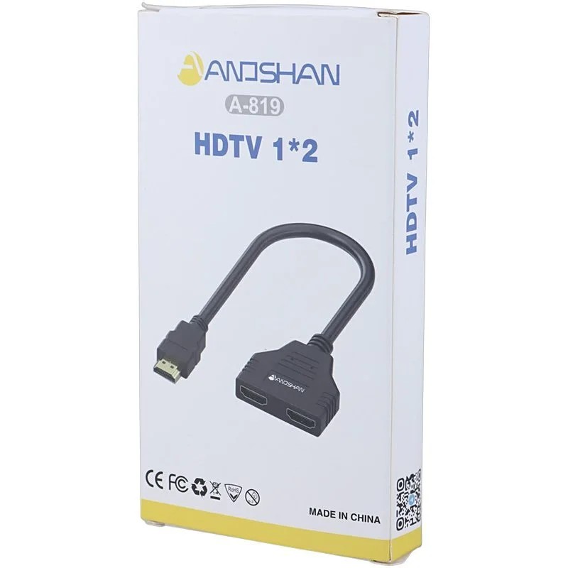 تبدیل ۲ به ۱ ANOSHAN 819 HD