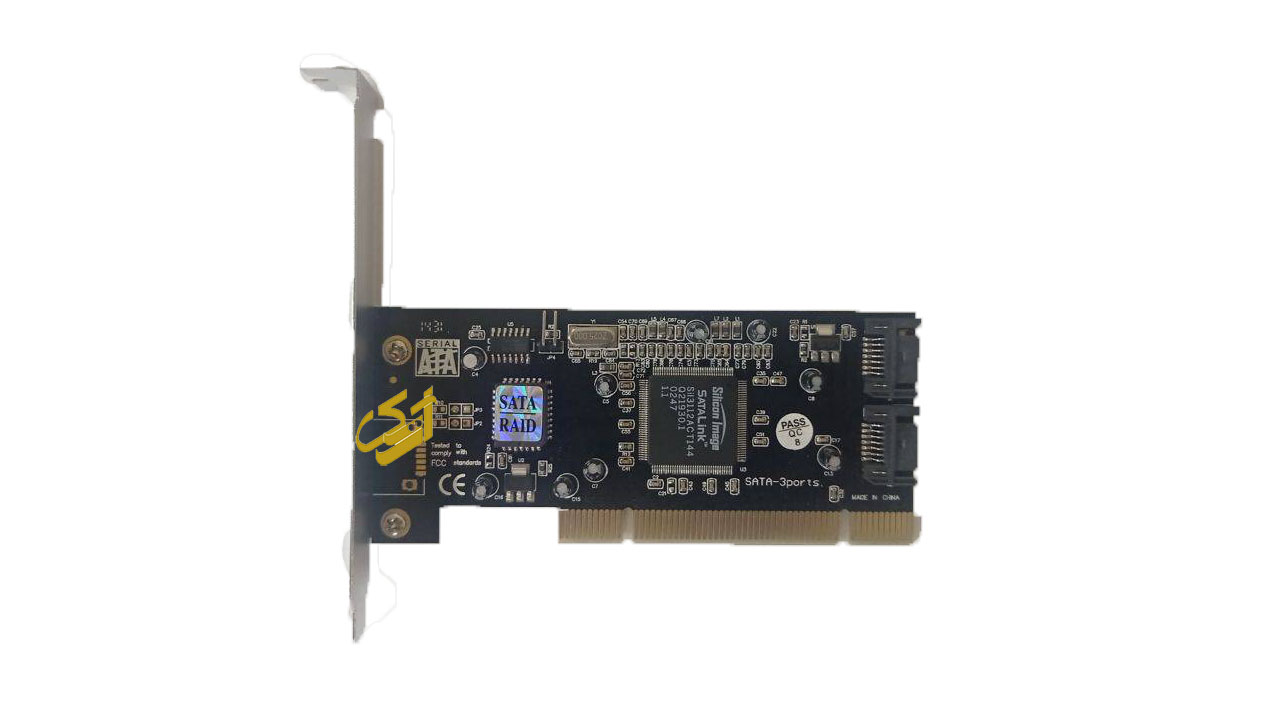 کارت sata card 2port sata pci