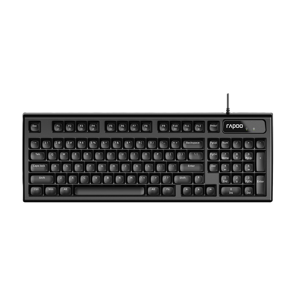 کیبرد سیمدار رپو مدلKeyboard wired Rapoo NK2800 FA