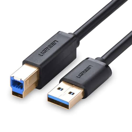 UGREEN USB 3.0 AM To BM Data Cable Black 1m US210