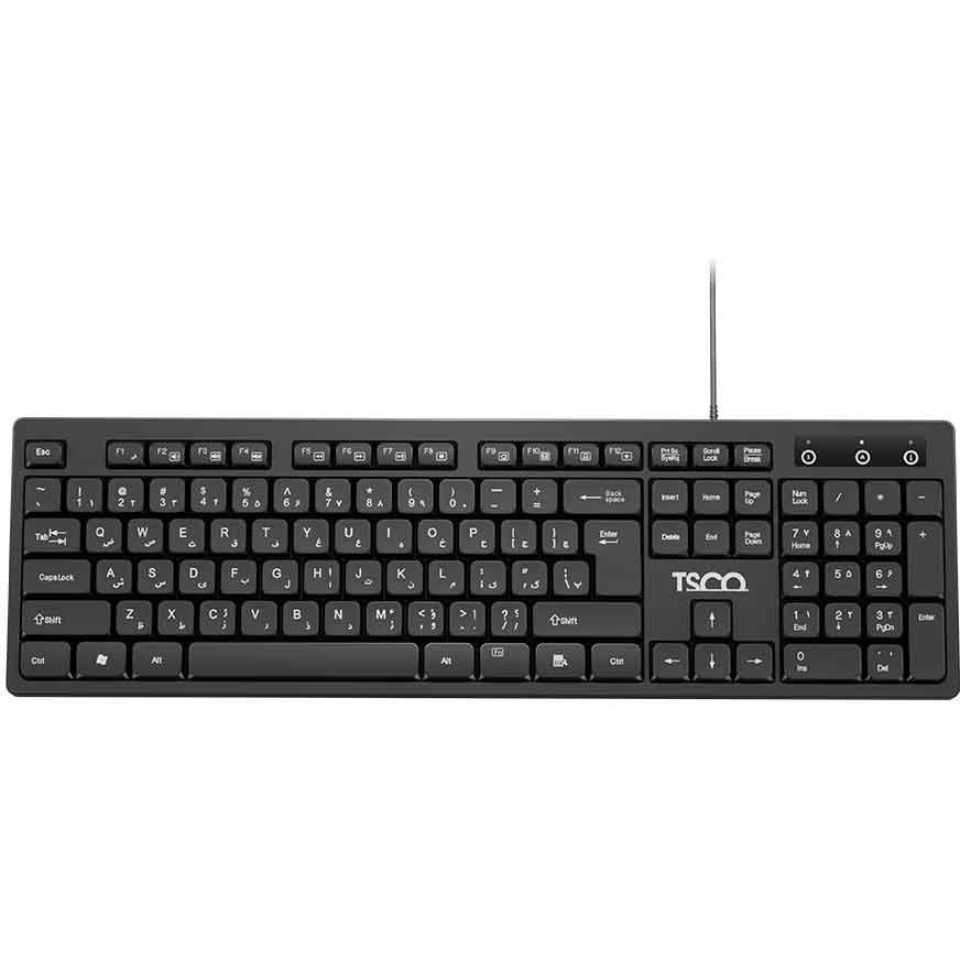 TSCO TK 8072 Wired Keyboard|کیبورد تسکو مدل TK 8072
