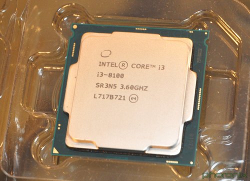 سی پی یو Intel Core i3-8100