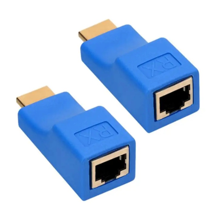 افزایش طول(اکستندر) ۳۰ متری HDMI به LAN