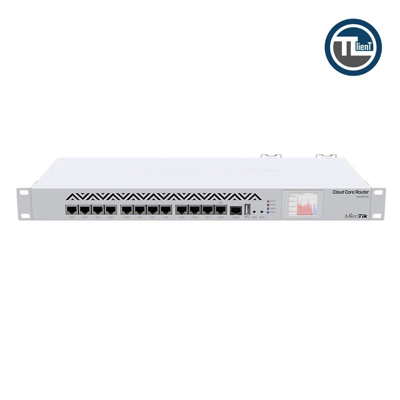 CCR1016-12G Cloud Core Router, 36 Core CPU, 12x1Gbps &amp; 4 SFP Ports