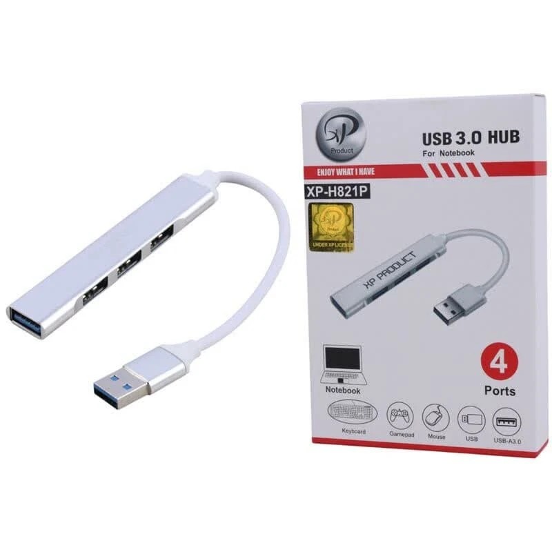 HUB USB 4 PORT XP-H 821 U