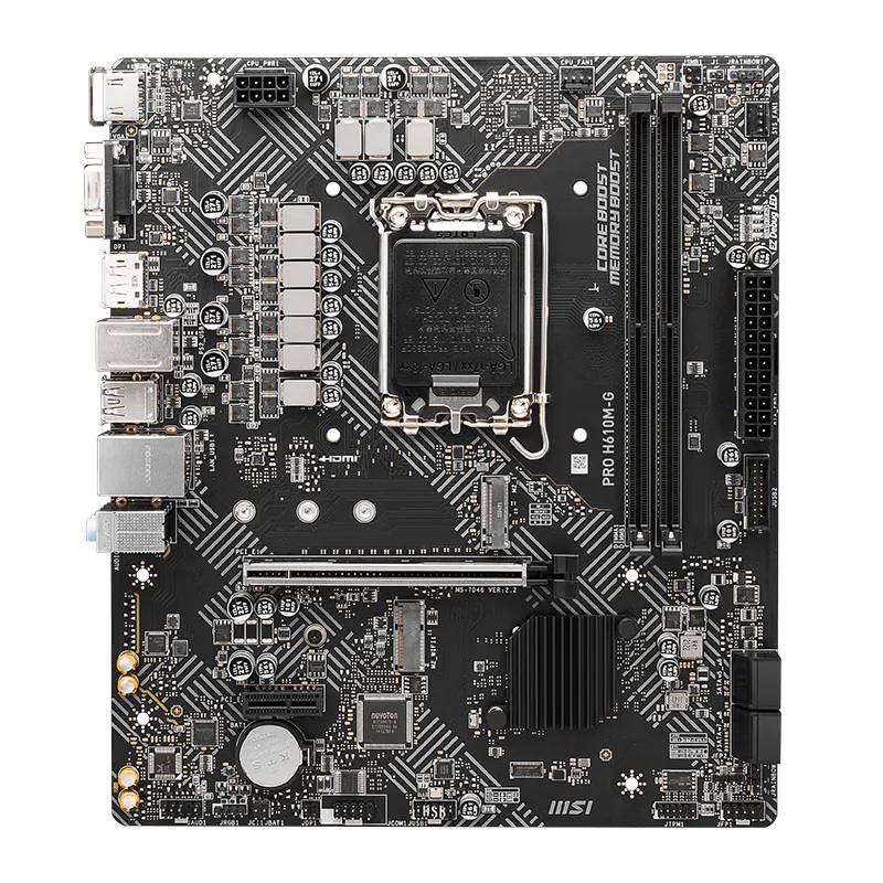 MSI PRO H610M-G D5 Motherboard