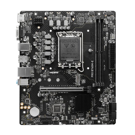 MSI PRO B760M-E D5 Motherboard