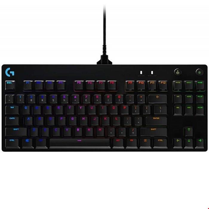 Logitech G Pro LIGHTSYNC RGB Wired Mechanical Gaming Keyboard