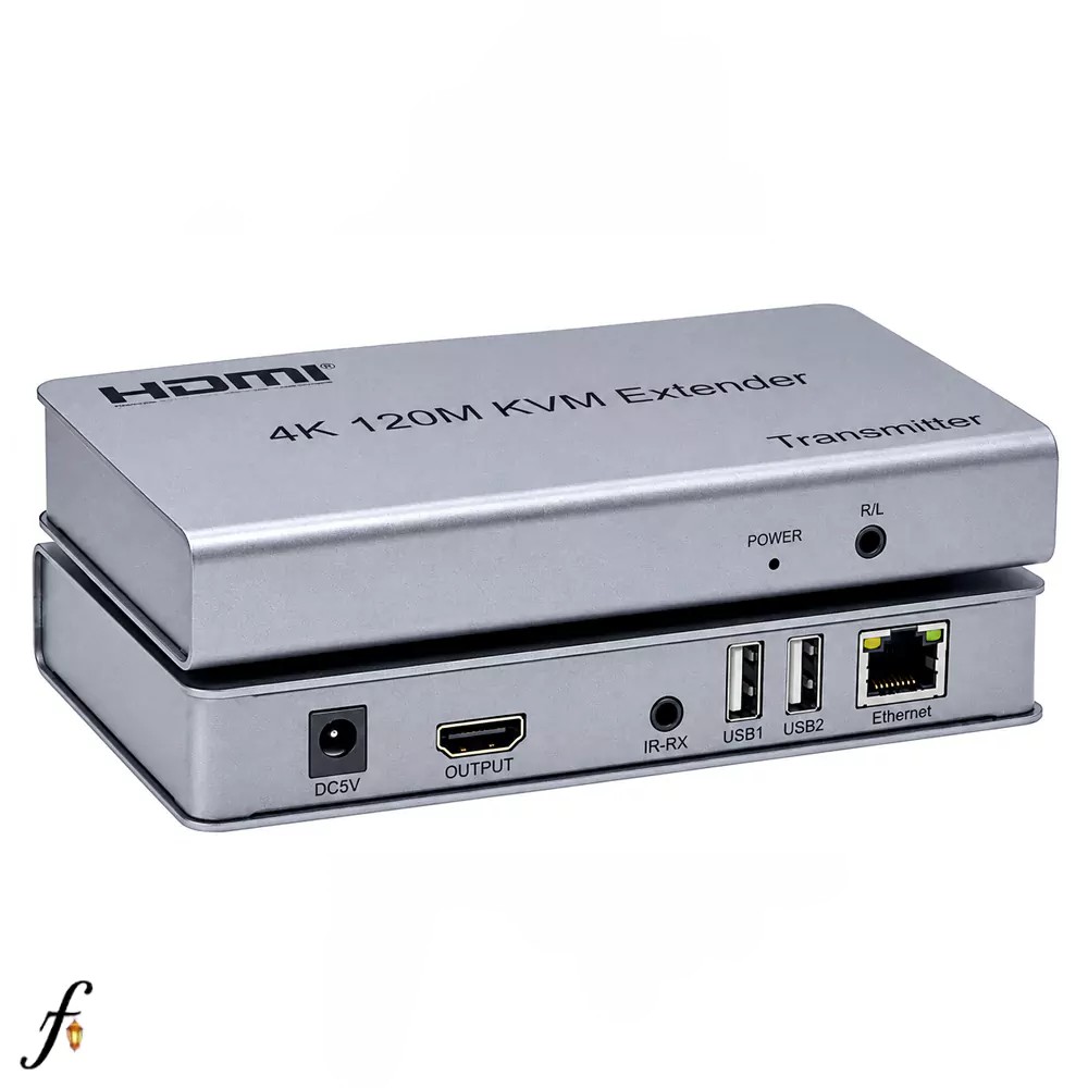 KVM اکستندر HDMI و USB تحت شبکه 120 متری 4K