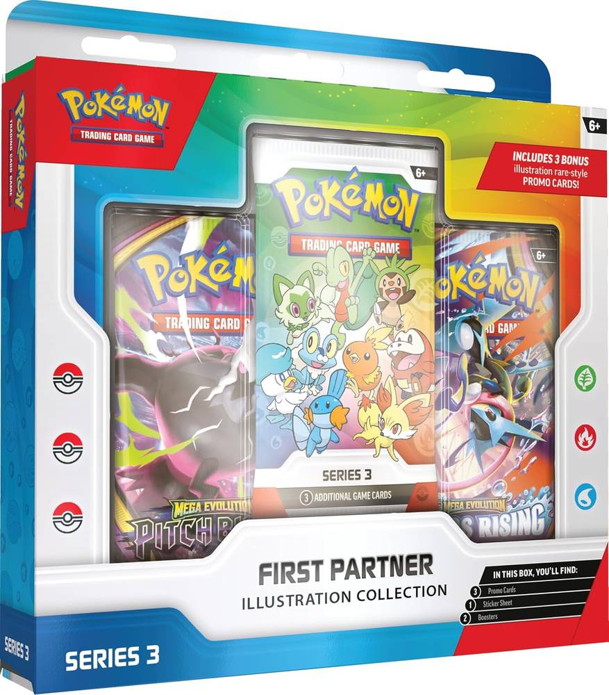 کارت بازی کارتی Pokémon TCG مجموعه First Partner Illustration Collection سری 3
