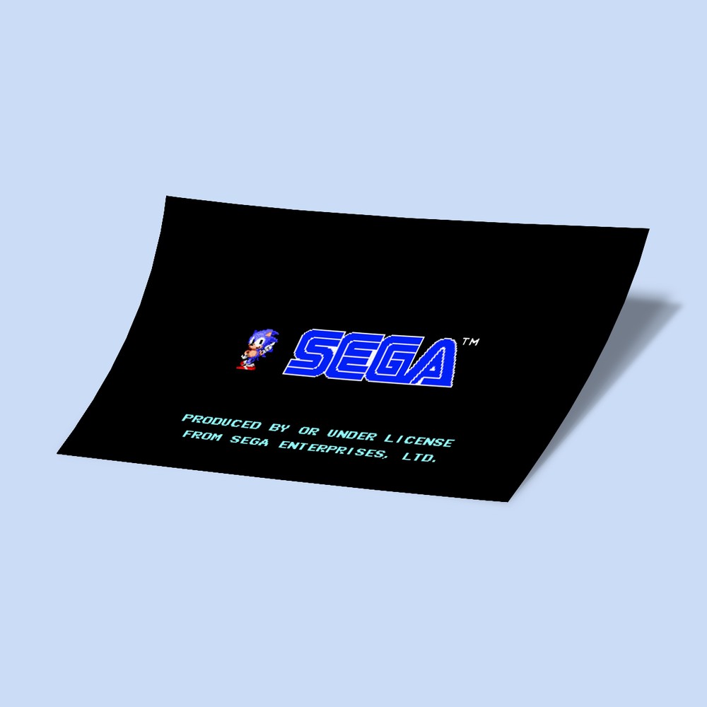 کارت استیکر SEGA