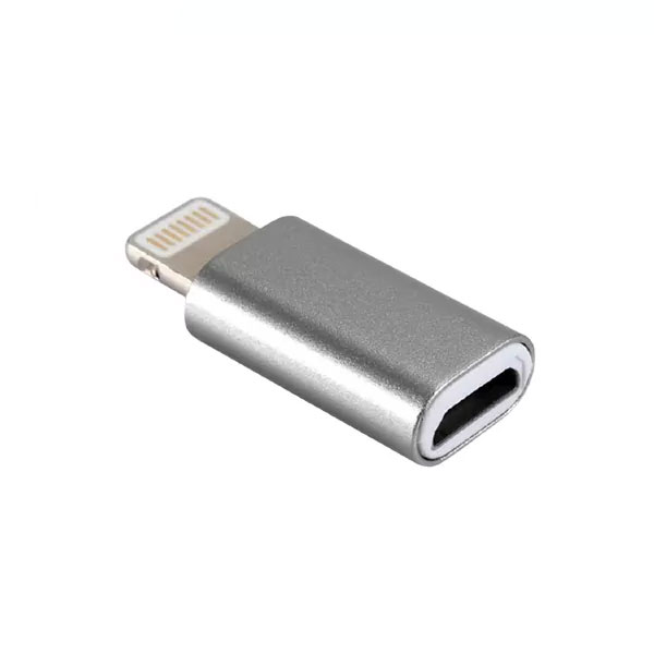 تبدیل OTG اندروید MICRO USB به آیفون LIGHTNING