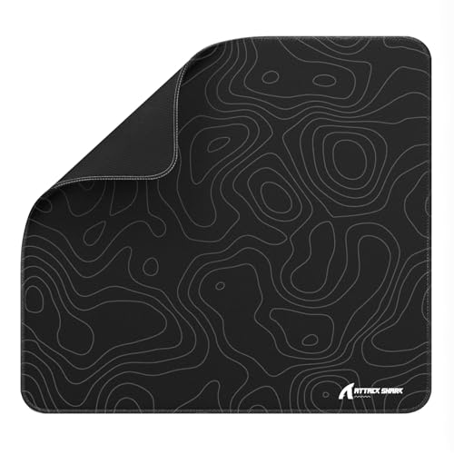 ATTACK SHARK — Black Contour — 17.7"L x 15.7"W