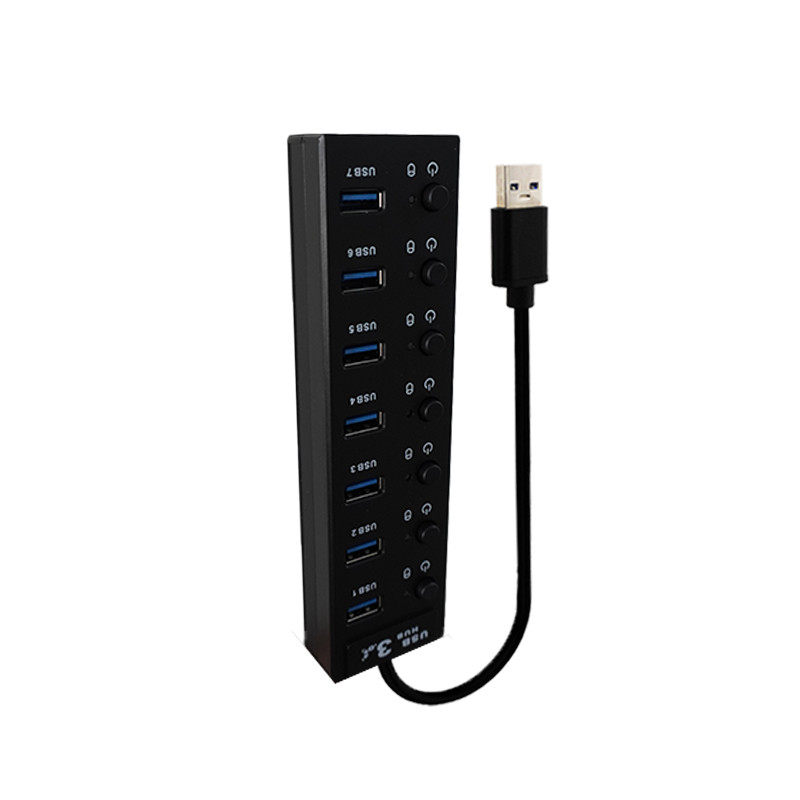هاب 7 پورت USB3.0 کی نت مدل H9
