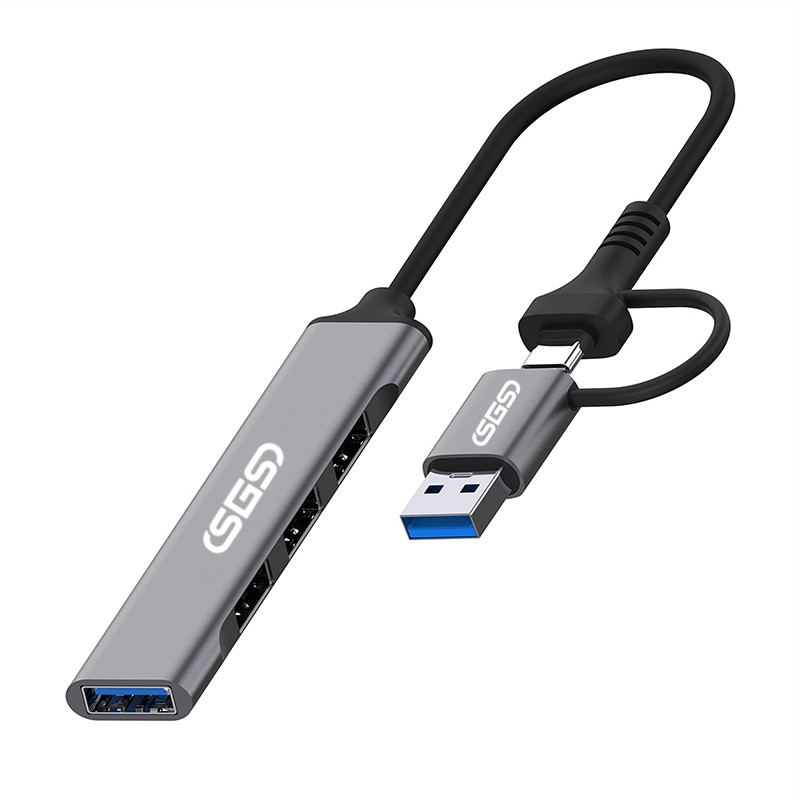 هاب 4 پورت USB/USB-C اس جی اس مدل Multi Connection Adapter
