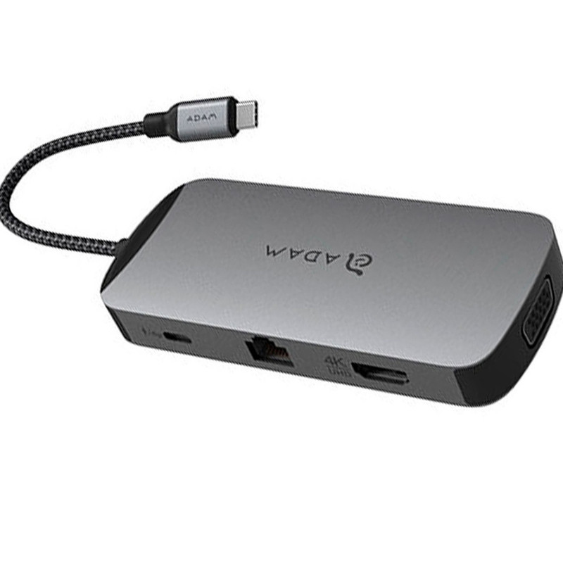 هاب 10 پورت USB-C آدام المنتس مدل CASA Hub X