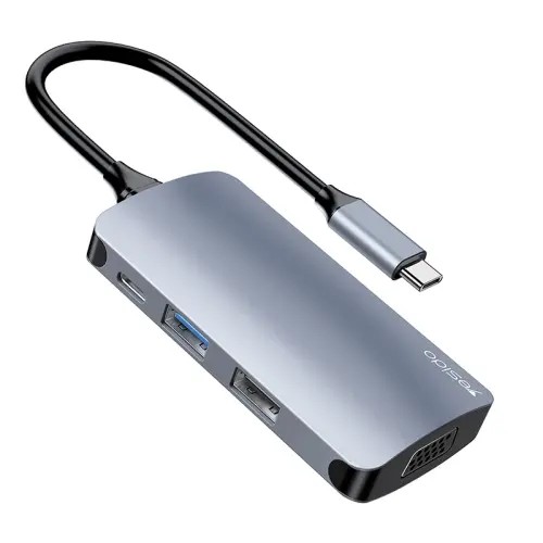 هاب 7 کاره تایپ سی یسیدو YESIDO HB16 HUB ADAPTER
