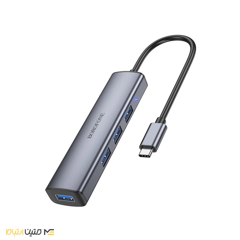 هاب 4 پورت USB-C بروفون مدل DH12 4IN1