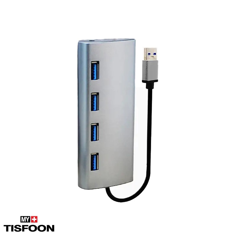 هاب ۴ پورت USB 3.0 کی نت K-HUAMH604 مدل H6