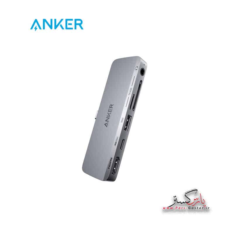 هاب 6 پورت USB-C انکر مدل Anker 541 USB-C HUB (A8363) | 541(A8363)