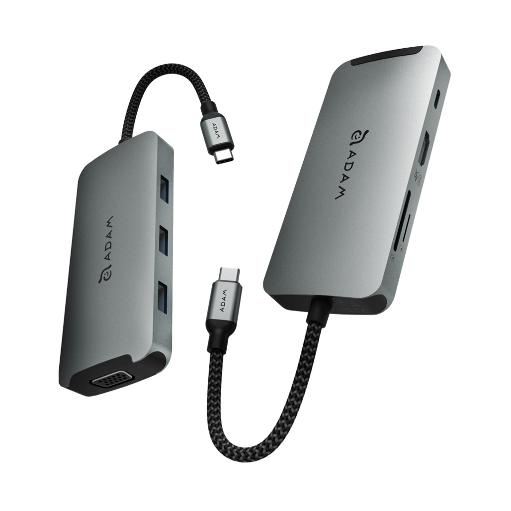 هاب Adam Elements مدل CASA Hub A08 USB-C 8 in 1 Multi-Function Hub