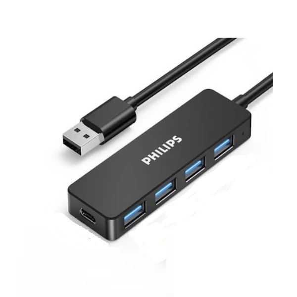 هاب 4 پورت USB 3.0 فیلیپس SWR1603C/93 | هاب USB