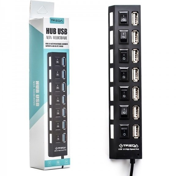 هاب 7 پورت ترکا (TREQA) مدل USB-7