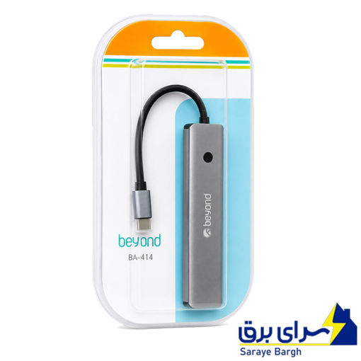 هاب تایپ سی بیاند مدل BEYOND BA-414 5Port