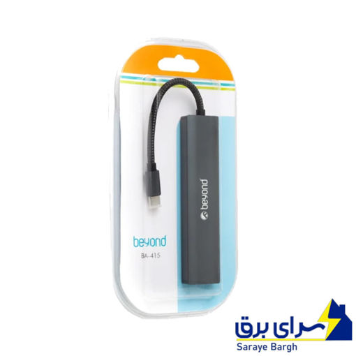 هاب تایپ سی بیاند مدل BEYOND BA-415 6Port