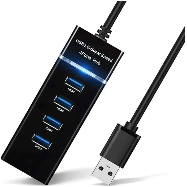 هاب 4 پورت USB 3.0 پلاستیکی