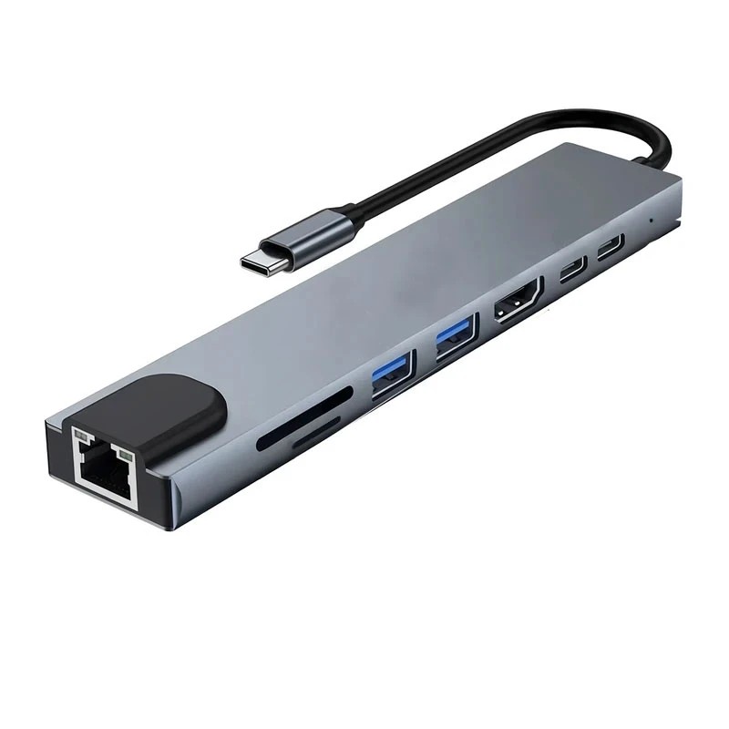 هاب TYPE-C به HDTV هشت کاره