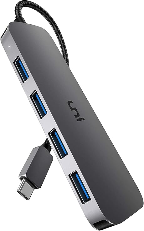 هاب 4 پورت تایپ سی uni USB C to USB Hub Multiport Adapter
