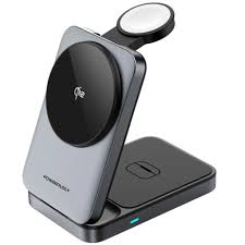 هاب شارژ Powerology Qi2 Fast Charging Multi-Device Hub