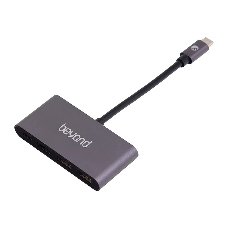 هاب 4 پورت Type C به USB 3.0 - 2.0 با PD بیاند BA-404