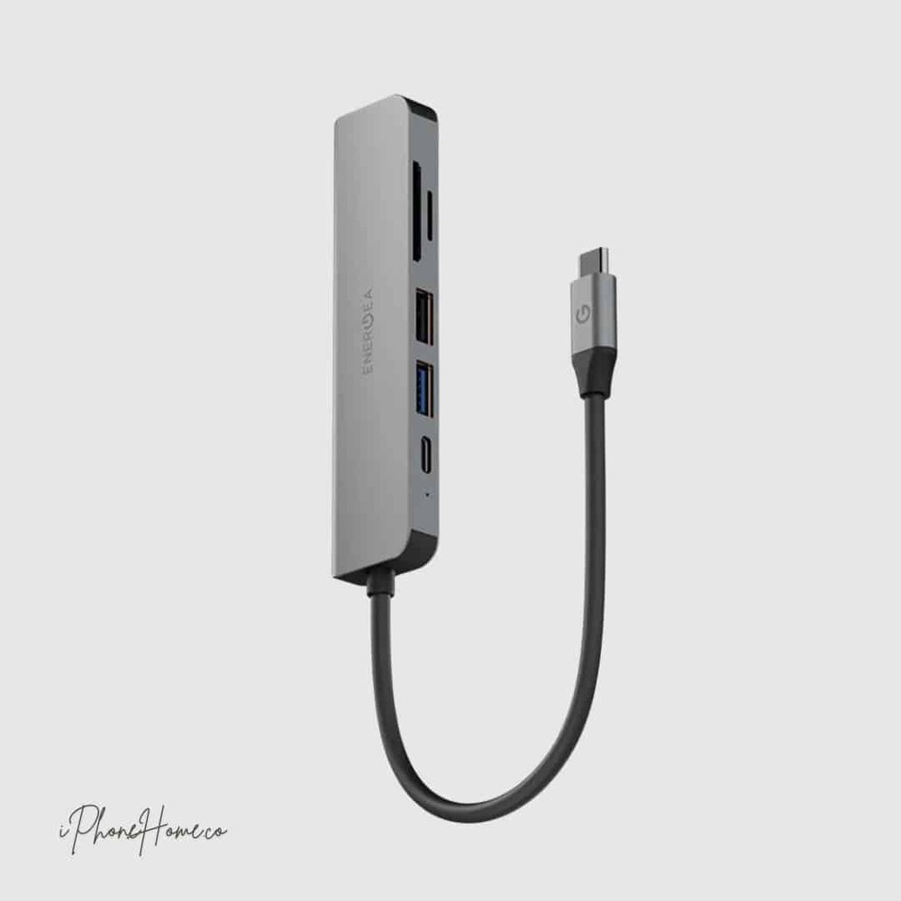 هاب USB-C انرجیا 6in1 مدل AluHub (8568)