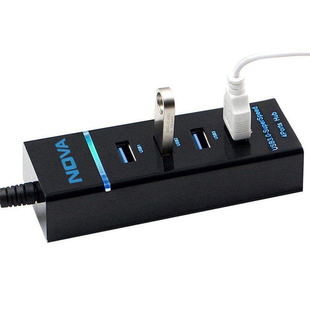 هاب USB 3.0 چهار پورت ایکس‌نووا مدل X770 (X-NOVA 4-Port USB 3.0 Hub)