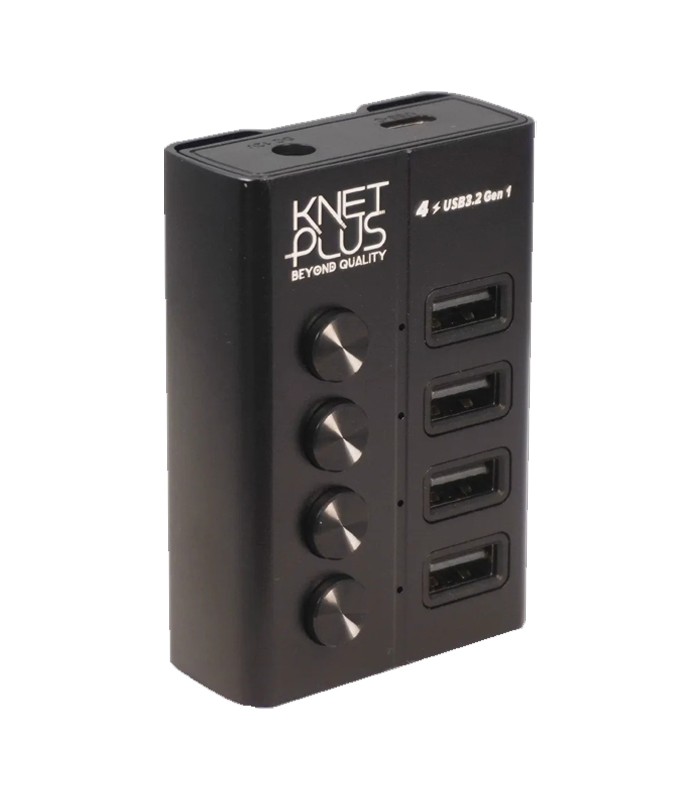 هاب 4 پورت USB 3.2 Gen1 کی نت پلاس KP-HUAMHA14 با گارانتی شبکه البرز