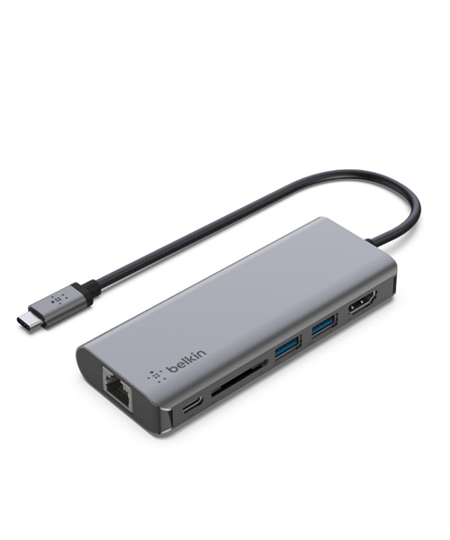 هاب Belkin usb-c 6 in 1