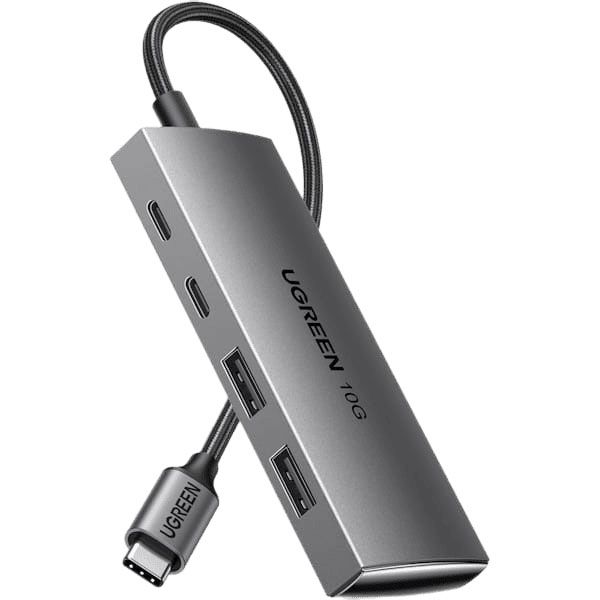هاب 4 پورت یوگرین UGREEN CM480 4-in-1 USB-C Hub