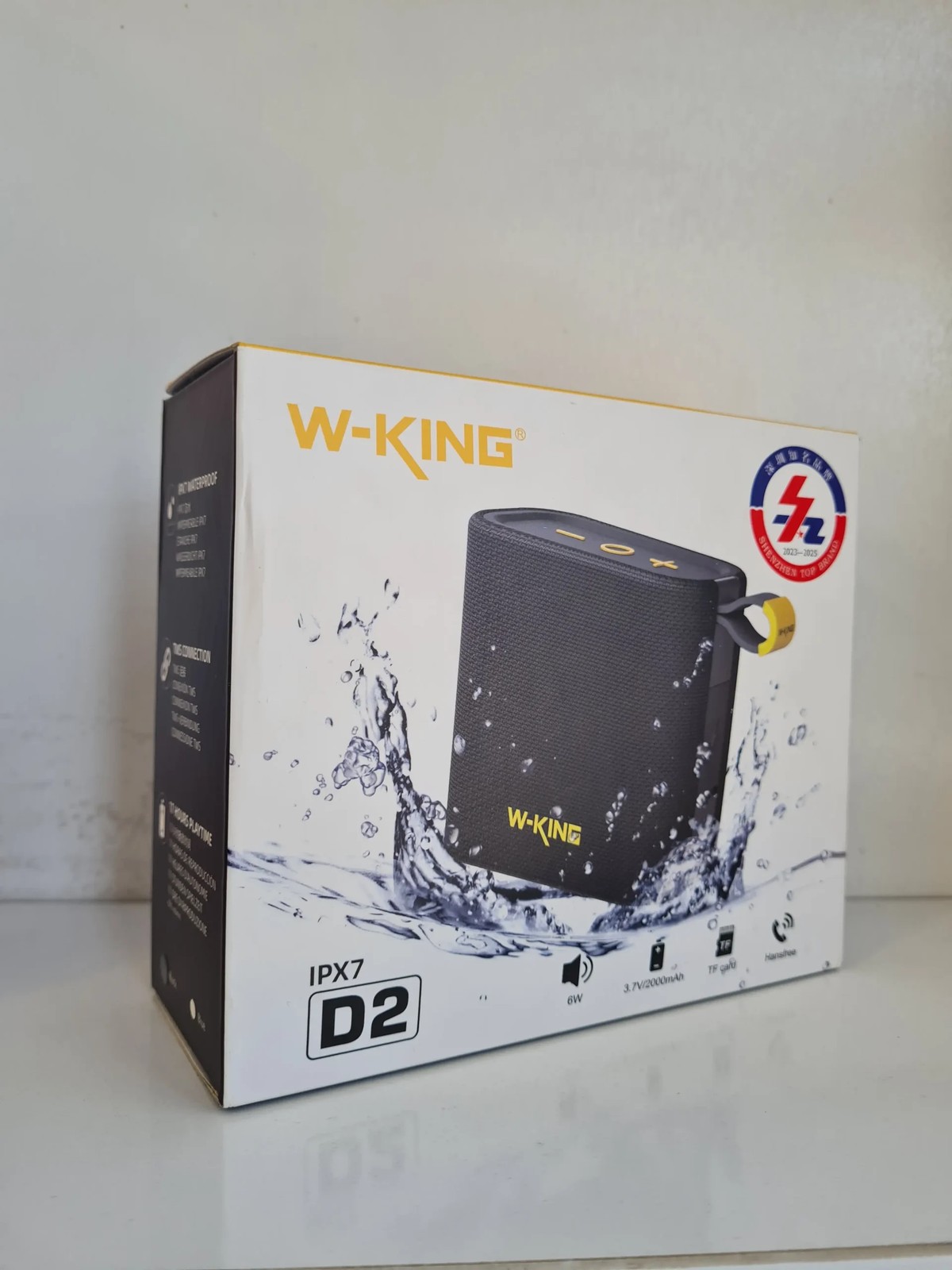اسپیکر بلوتوث دبلیو کینک مدل d2
