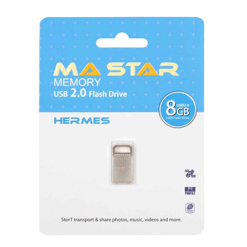 فلش 8 گیگ Ma Star Hermes USB2.0