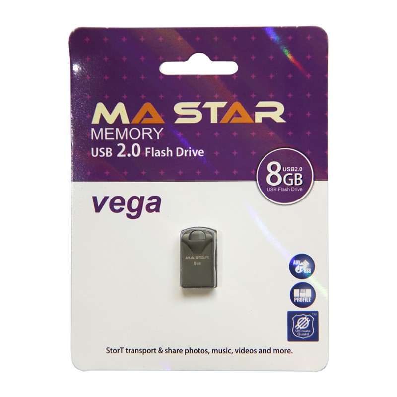 فلش 8 گیگ Ma Star Vega USB2.0