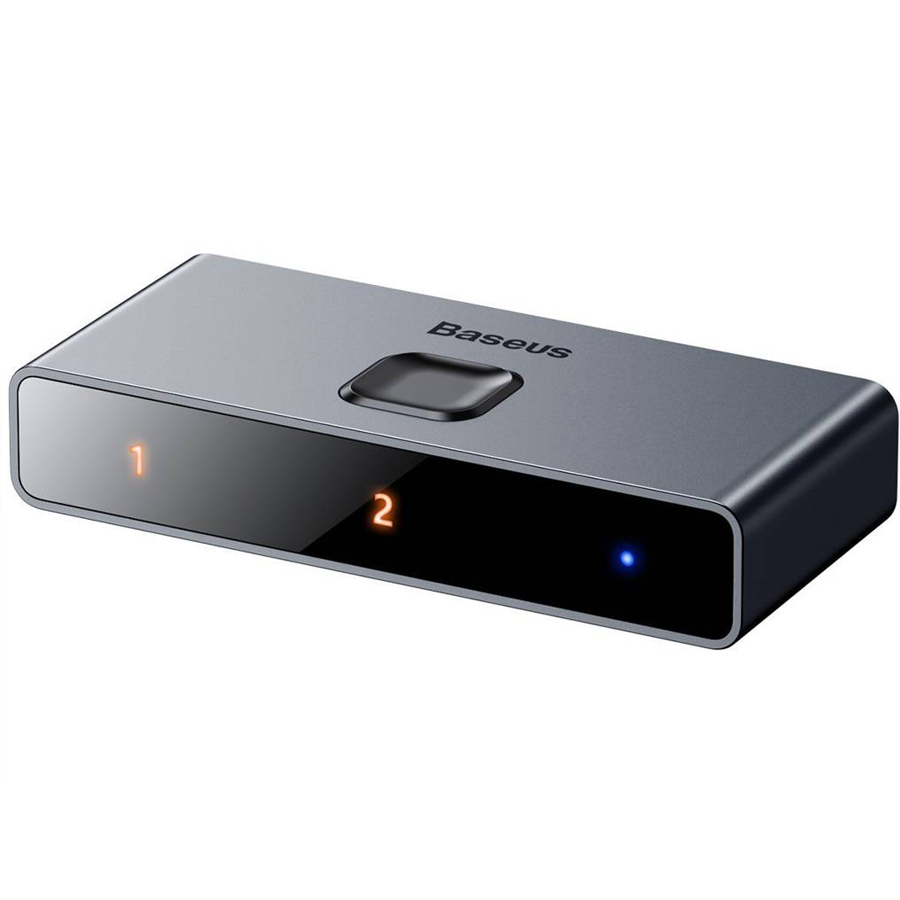 سوییچ دو پورت اچ دی ام آی بیسوس Baseus Matrix HDMI Splitter CAHUB-BC0G