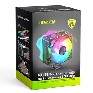 فن خنک کننده پردازنده گرین NOTUS 400 ARGB
